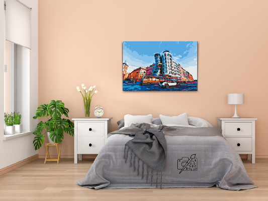 Paint by number - Dansehus