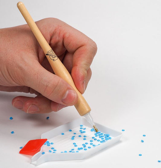 Hobby Tilbehør - Diamond Painting pen i træ