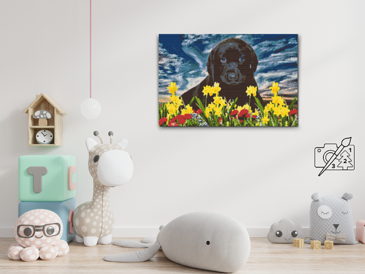 Diamond Paint - Labrador Puppy