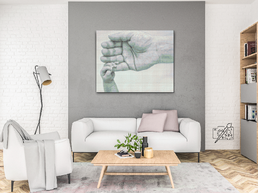 Diamond Paint - Forældrekærlighed