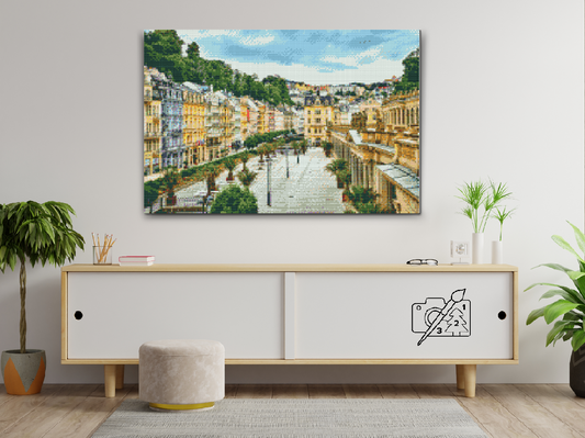 Diamond Paint - Promenade i Karlsbad
