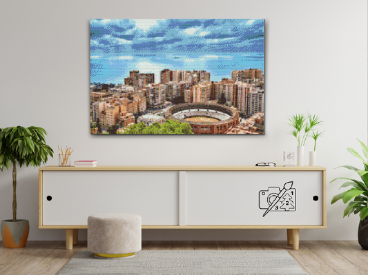 Diamond Paint - Malaga, Spanien