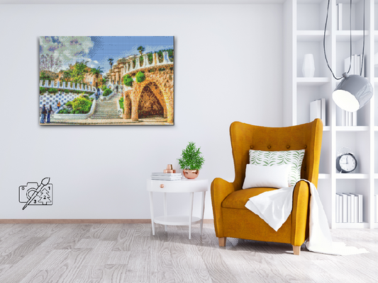 Diamond Paint - Park Güell, Barcelona 2