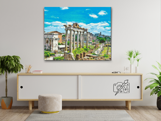 Diamond Paint - Forum Romanum, Rom 3