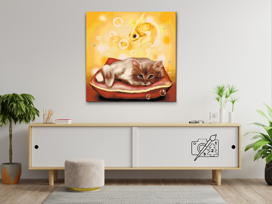 Diamond Paint - Drømmende Mis