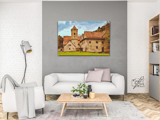 Diamond Paint - Røde Kloster, Slovakiet