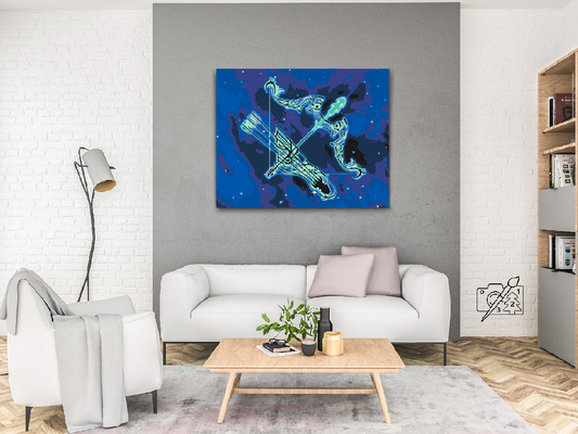 Paint by number - Skytten