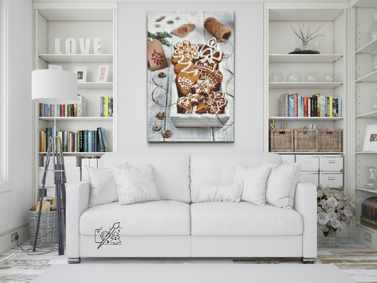 Diamond Paint - Honning-honningpeberkager