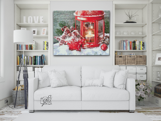 Diamond Paint - Red Lantern