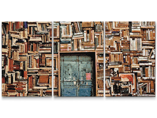 Diamond Paint - Bibliotek (sæt af 3)