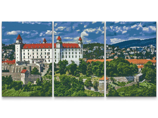 Diamond Paint - Bratislava Slot (sæt af 3)