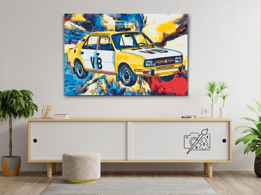 Paint by number - Škoda 120