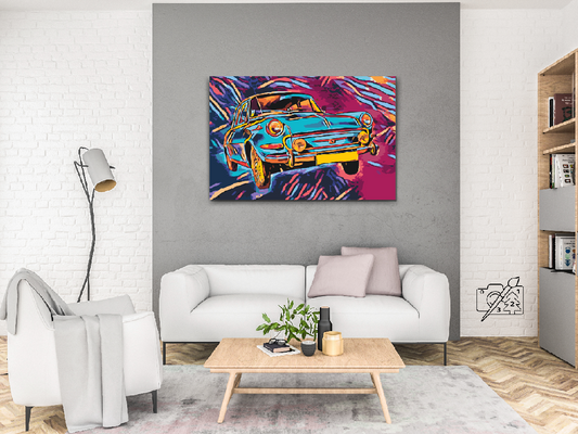 Paint by number - Škoda 1000