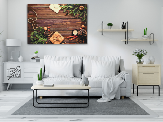 Paint by number - Julebaggrund