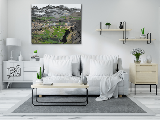 Paint by number - Ordesa-kløften, Spanien