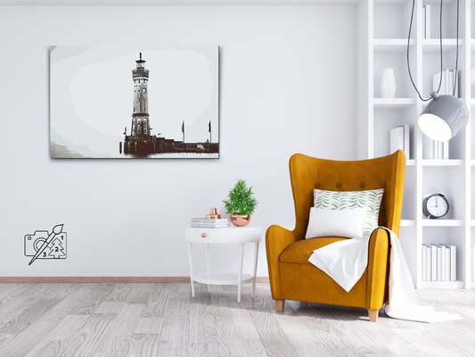 Paint by number - Fyrtårn 2