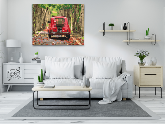 Paint by number - Fiat 500