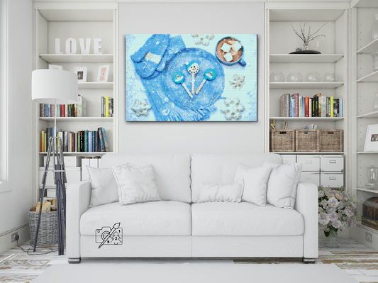 Diamond Paint - Julebaggrund 3