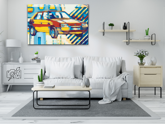 Diamond Paint - Škoda Favorit