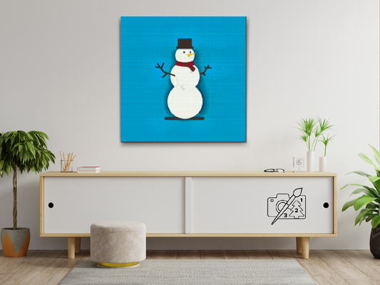 Diamond Paint - Forladt snemand