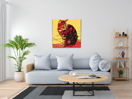 Paint by number - Grønne Øjne