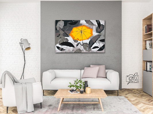 Paint by number - Paraplyer