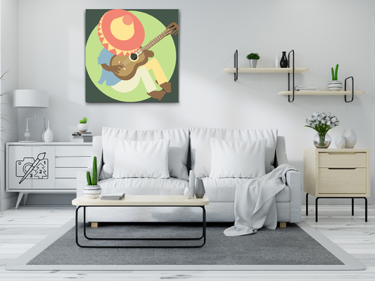 Paint by number - Sovende mexicanske