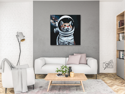 Paint by number - Jeg vil være astronaut