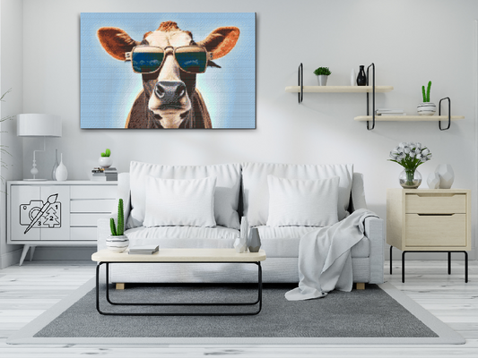 Diamond Paint - Cool Cow
