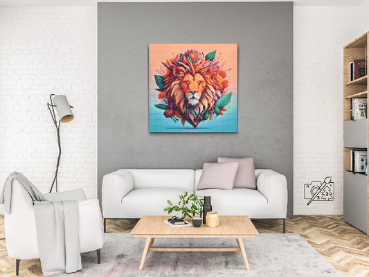 Diamond Paint - Blomsterløve