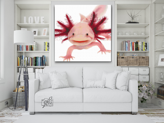 Diamond Paint - Axolotl 3