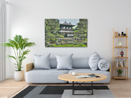 Diamond Paint - Ginkaku-ji-templet