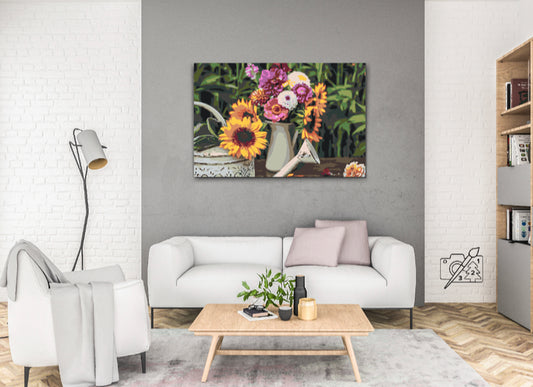 Paint by number - Solsikke