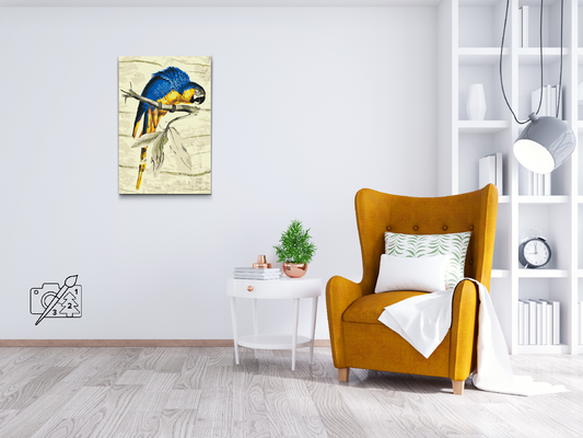 Paint by number - Vintage papegøje