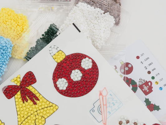 Diamond Painting Sticker - Juletid