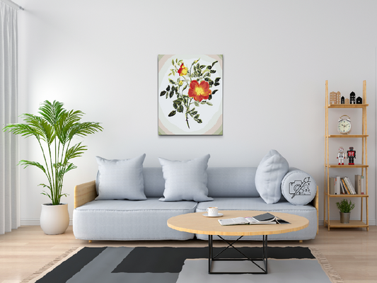 Paint by number - Vintage Flowers VI