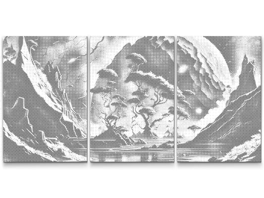 Dotting - Futuristisk miljø (sæt af 3)