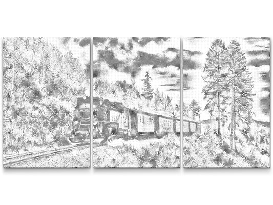 Dotting - Train Journey (sæt af 3)