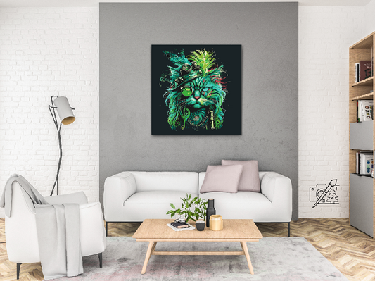 Paint by number - Punk Cat