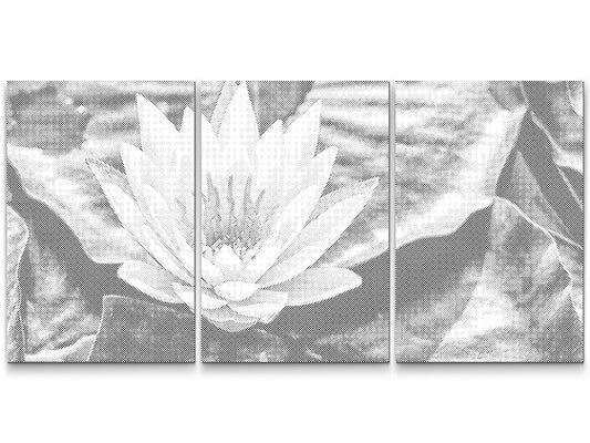 Dotting - Lotusblomst, Symbol på Visdom (sæt 3 dele)