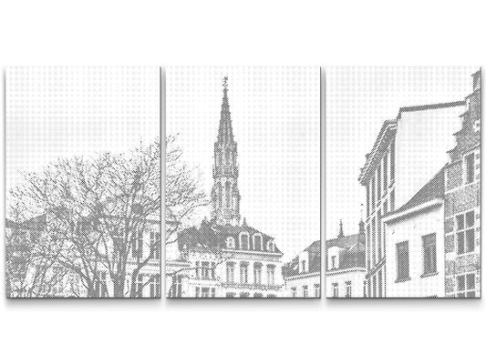 Dotting - Historisk rådhus (sæt af 3)