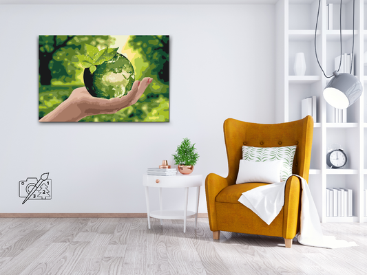 Paint by number - Natur i en dråbe