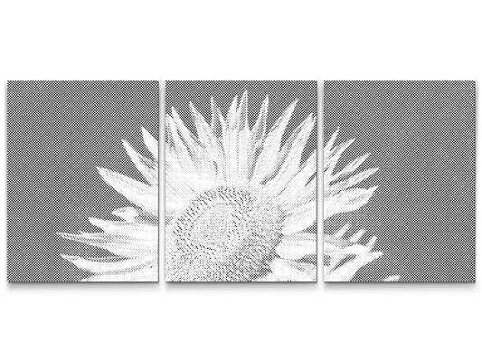 Dotting - Blå himmel og en solsikke (sæt af 3)