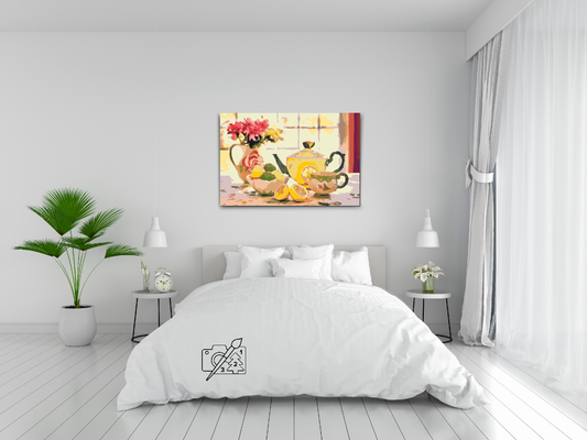 Paint by number - Te klokken fem