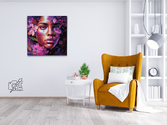 Diamond Paint - Sanselig kvinde