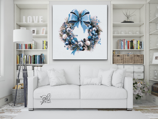 Paint by number - Julekrans