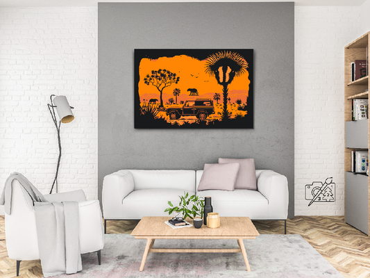 Paint by number - Safari