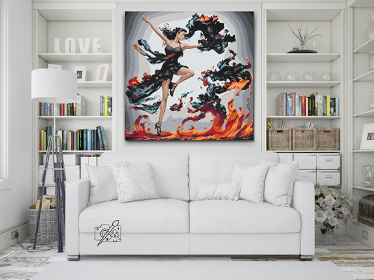 Paint by number - Magisk dans