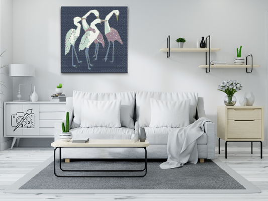 Diamond Paint - Heron-familien
