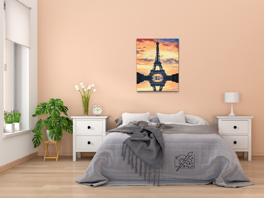 Paint by number - Eiffeltårnet